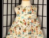 Kids at Play Retro Reversible Wrap Dress 9m-12m
