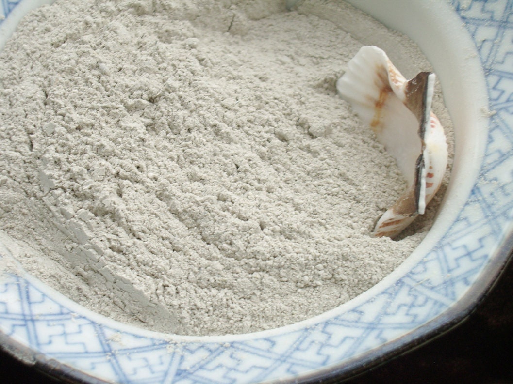Cooling Eucalyptus and Green Tea facial mask - with sulfur and zinc - acne prone skin - REFILL