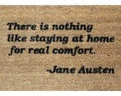 Jane Austen quote- doormat