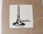 Moleskine -Bunsen burner - Vintage dictionary small notebook