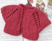 Baby Cardigan - Raspberry Tea Pink - Hand Knit