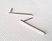 Minimalist Earrings Sterling Silver Post Earrings