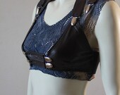 Steampunk Lingerie Top Bra Bustier Leather ette Cosplay - Chrisst - SPECIAL ONLINE PRICE