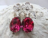 Crystal earrings
