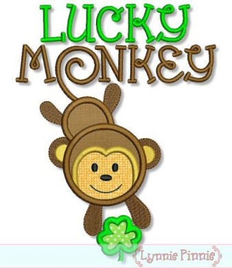 Lucky Monkey SS tshirt or onesie