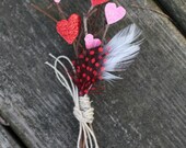 Herman Hearts Boutonniere