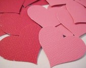 Pink heart stickers 24 count
