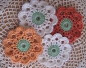 Crocheted Flower Applique