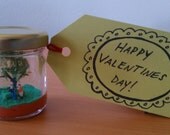 Mini Valentines Diorama - Male/Female Couple 1