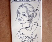 Mini Zine "An Interview with a Successful Artist" Science Illustrator Juliana Olsson