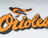 White Orioles Tshirt Size Large