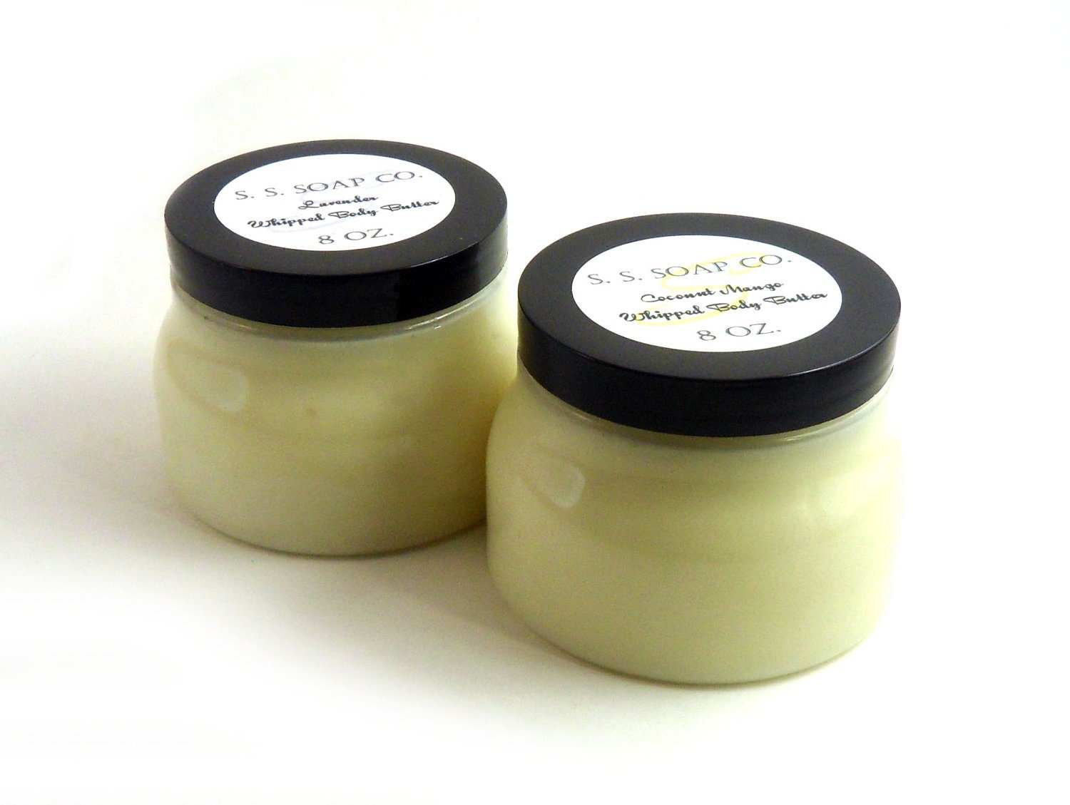 Whipped Body Butter with Shea Butter Custom Scent Large 8 oz