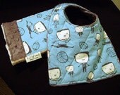Bib and Burp Cloth Set  - That's Our Boy