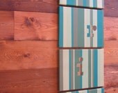 Happy Teal GRIN Quote on Canvas - 11" x 14" (each canvas)