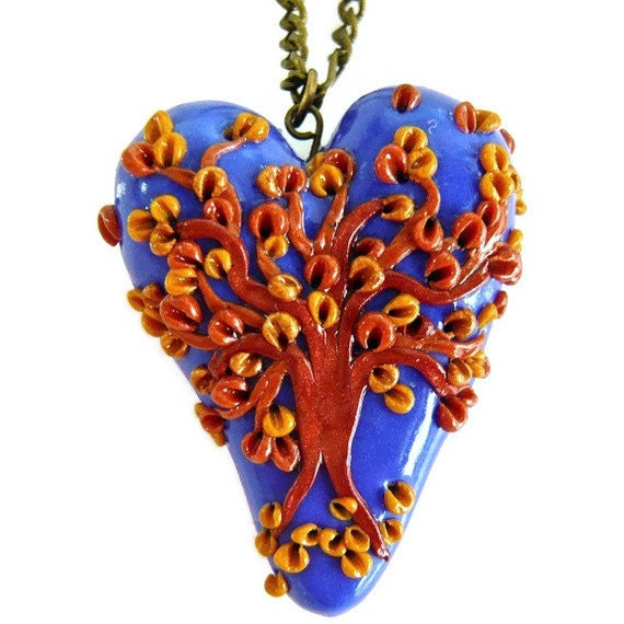 SALE autumn is my favorite time - pendant