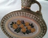 Jim Bean decanter pretty floral
