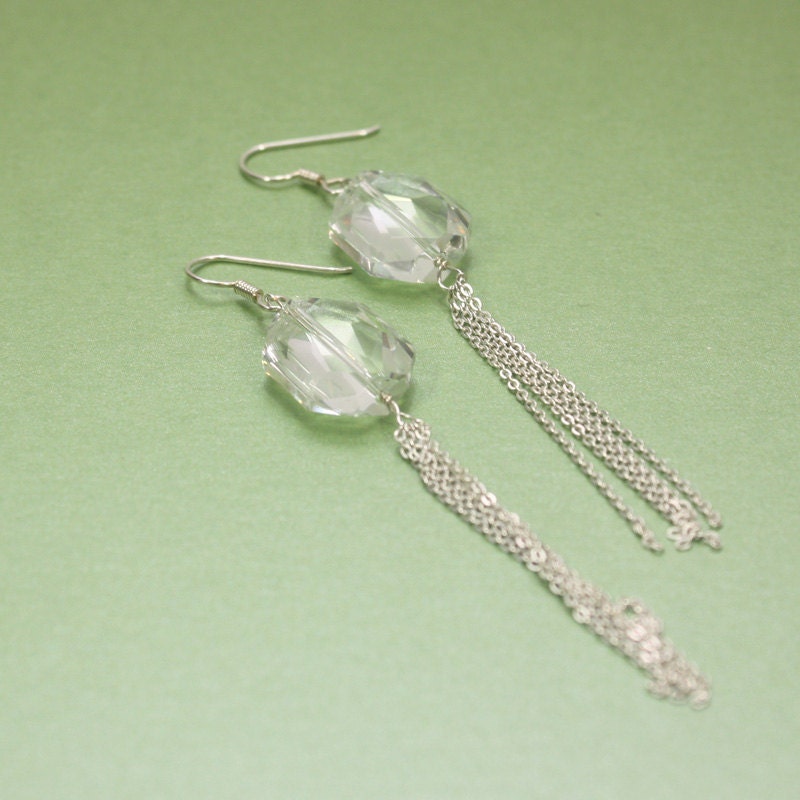 Swarovski Crystal dangle earrings