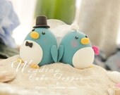 Casual Collection -----LOVE ANGELS penguins Wedding Cake Topper