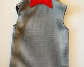 Boy's Vintage Valentine Pullover Vest Size 2/3
