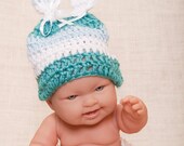SALE... My sweet Snow Bunny Newborn hat photo prop