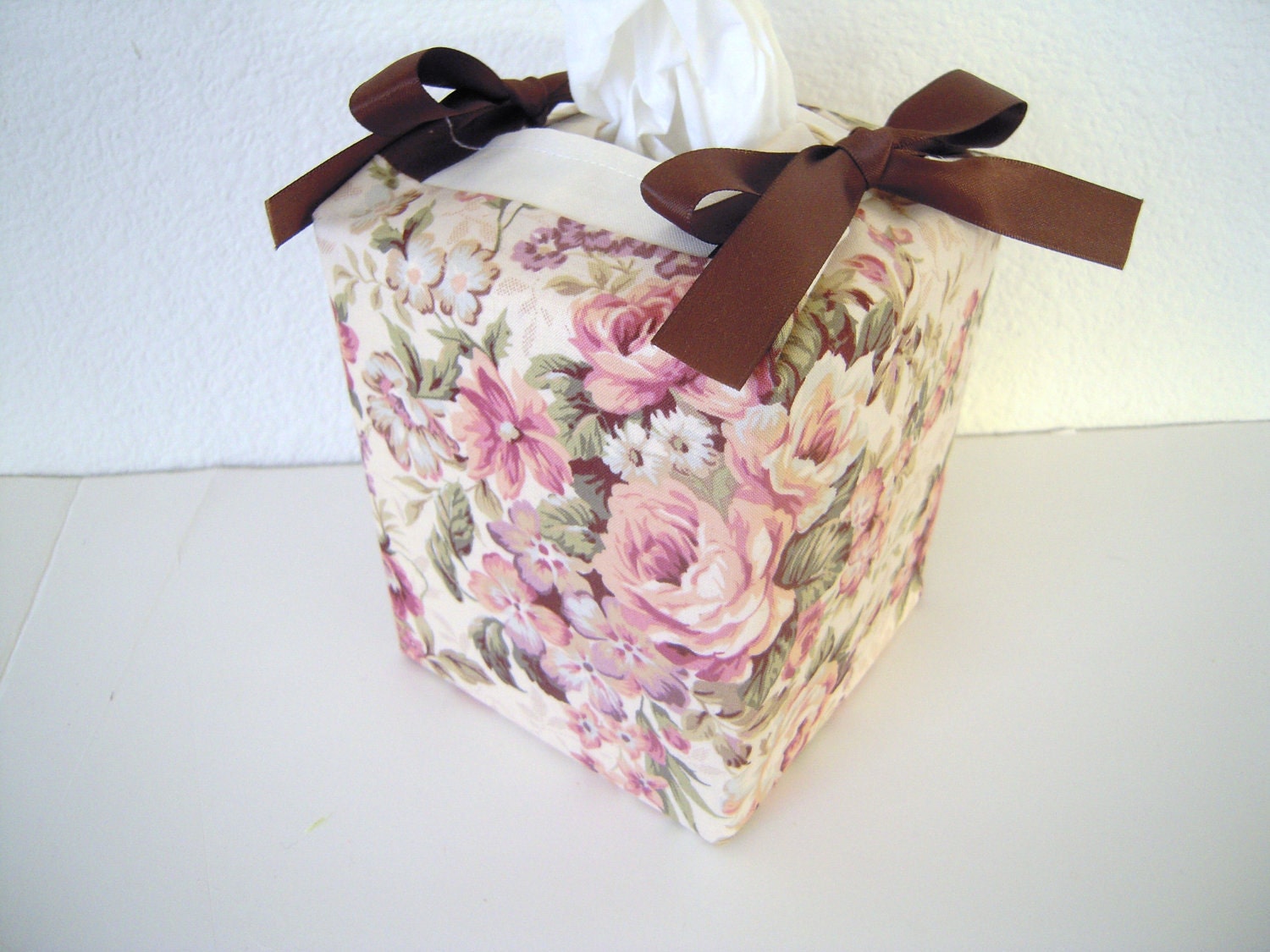 Tissue Box Cover/Flower