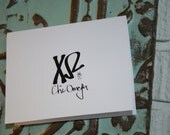 Sorority Notecards Black and White