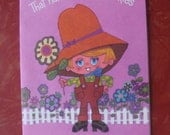 Vintage MOD Heinz Pickles POP UP Advertising 3D Get Well Soon Card