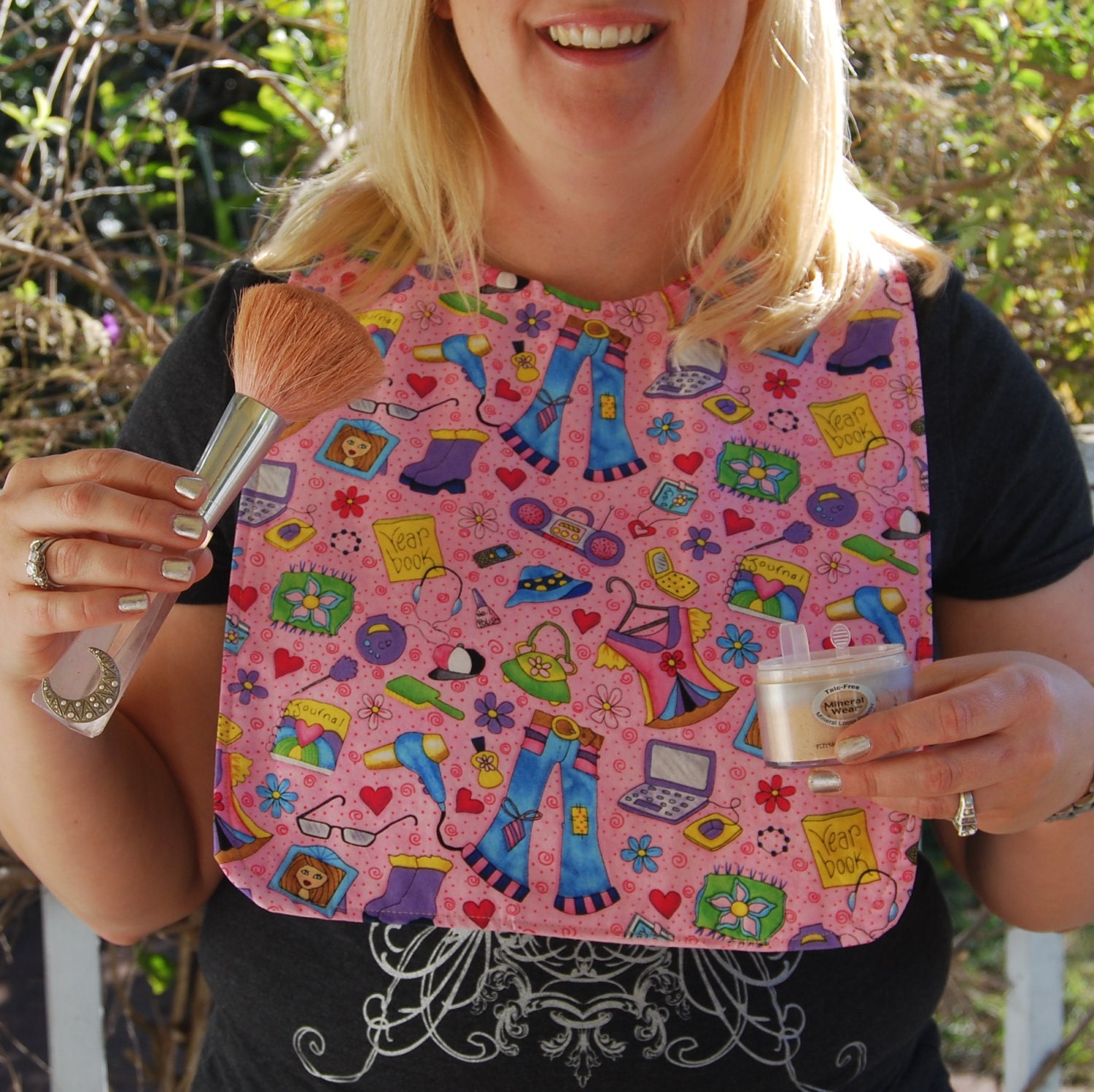 Girlie Goodness Adult Bib