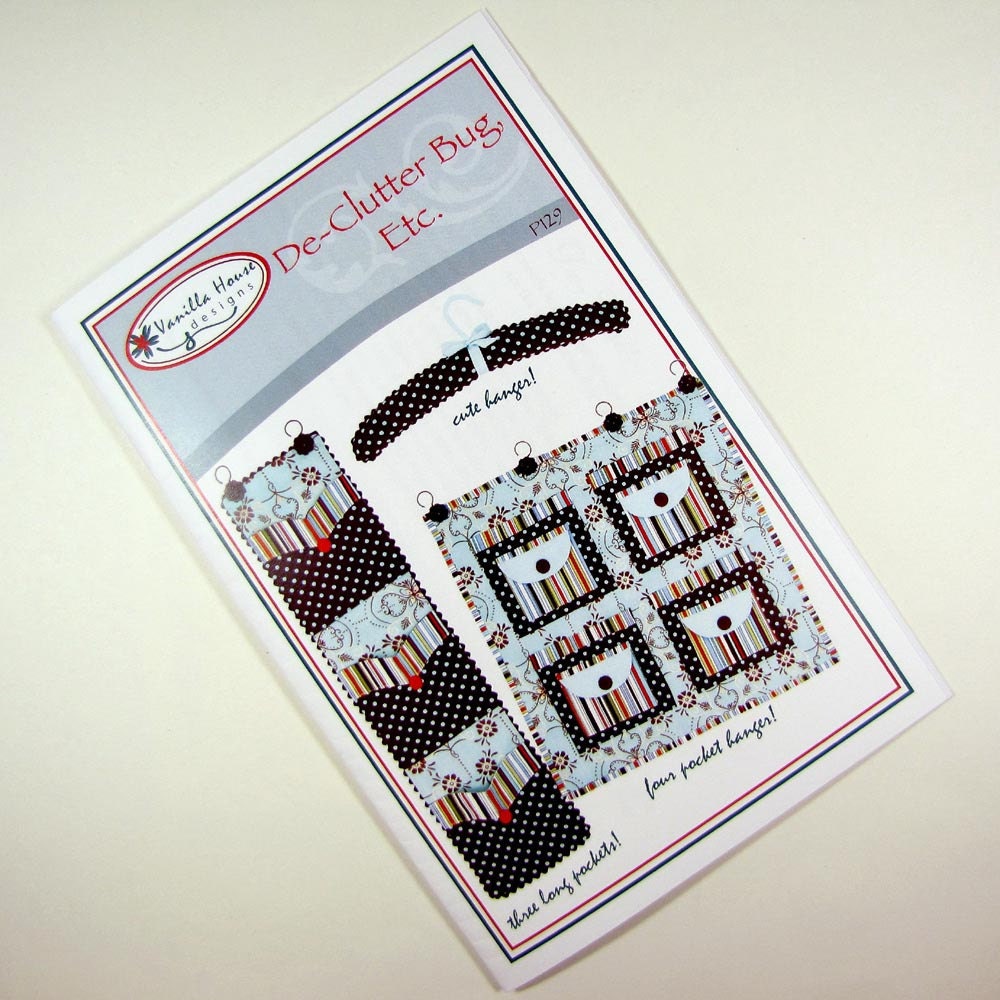 De-Clutter Bug, Etc. Pattern by Vanilla House Designs
