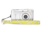 Point and Shoot Camera Wrist Strap - Green Foliage