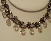 Vintage necklace,"Hollycraft 1957" necklace, signed necklace, 1950s necklace, vintage jewelry