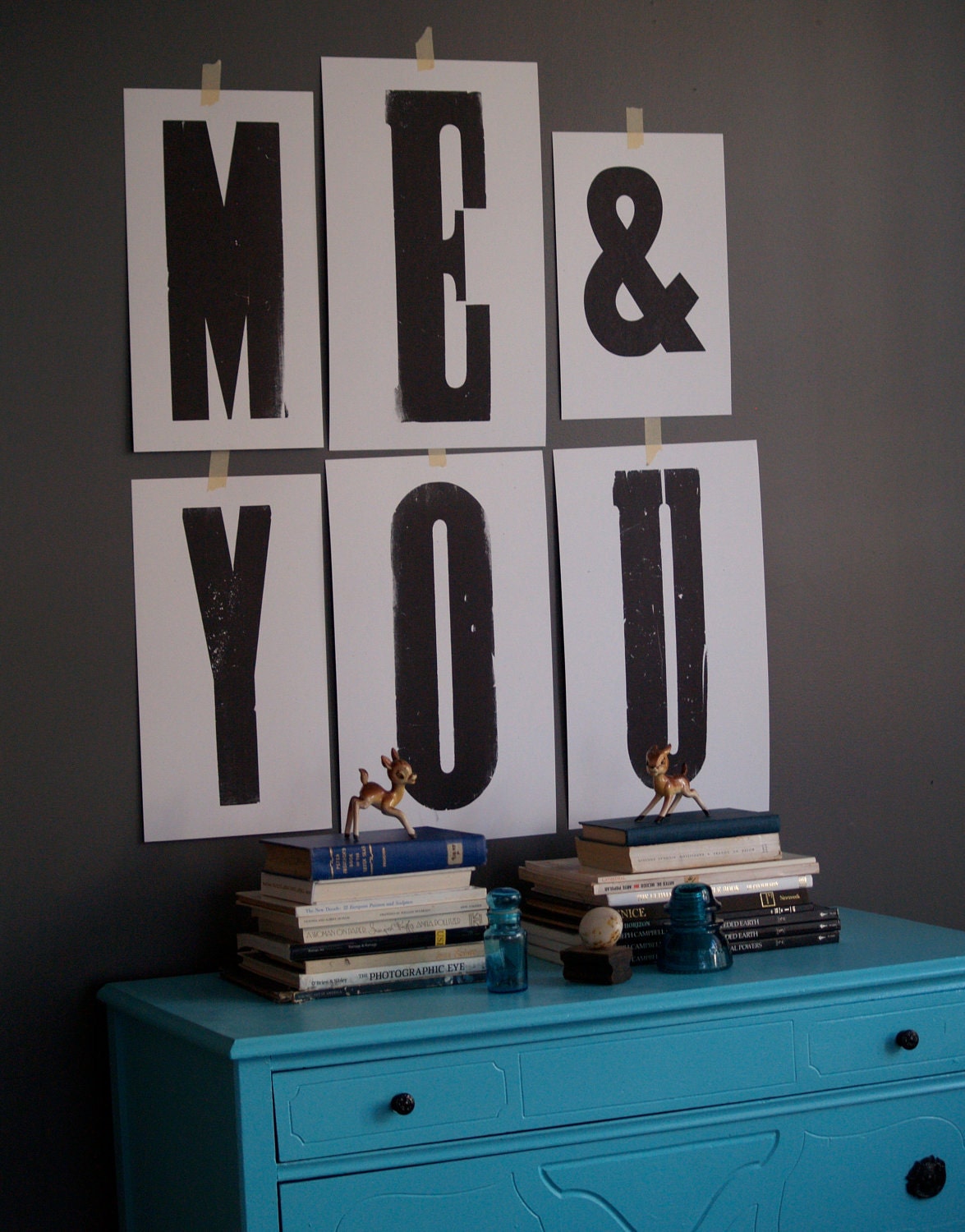 Typography Me and You