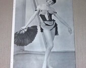 Burlesque Fan Dance From Vogue 1949