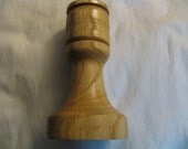 Wooden candle holder