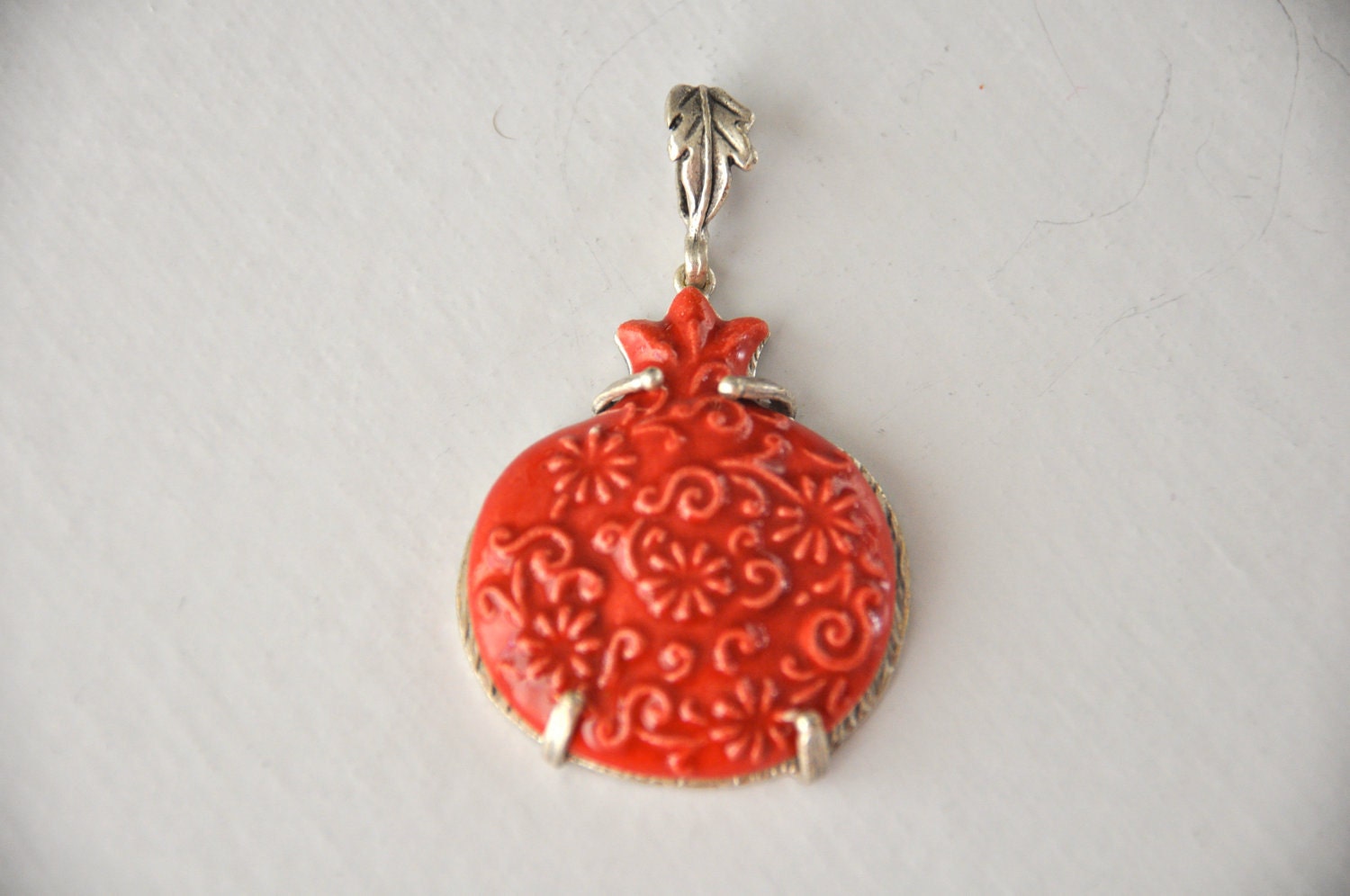 red ceramic  jewelry making materials, REF-152 ,valentine jewelry