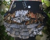 CUSTOM SET - Deluxe Circus Bustle and Matching Top Hat or Teardrop Hat