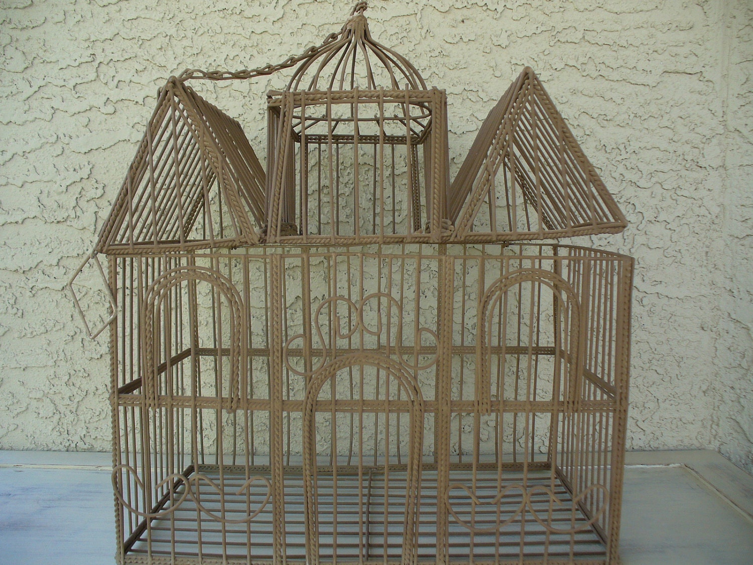 Rescued Old Wire Bird Cage