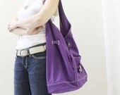 KINIES Starz in PURPLE - Stylish Hobo Bag / Single Strap Shoulder bag