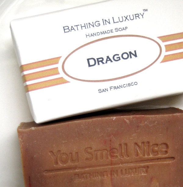 Dragon Soap  - unisex to masculine - Happy Chinese New Year