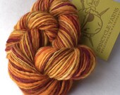 Fallen Leaves - worsted weight handspun yarn