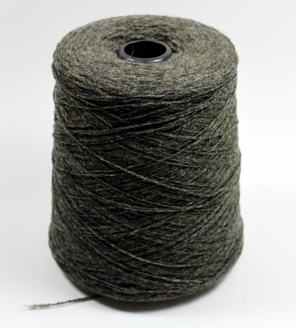 Lambswool and Silk Yarn 931g Cone