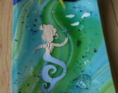 My Little Mermaid Fused Glass Tray