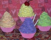 Summer Fake Cupcakes Photo Props, Home Decor, Unique Mothers Day Gifts, Tea Party Display