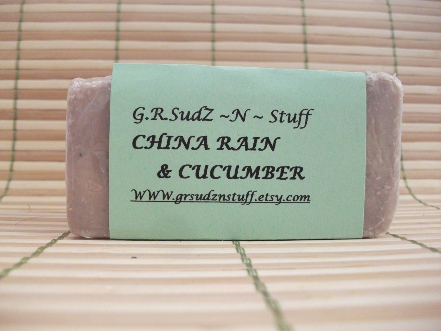 China Rain & Cucumber Bar Soap