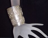 Sterling Silver Handmade Hallmarked & Signed Cuff Bracelet