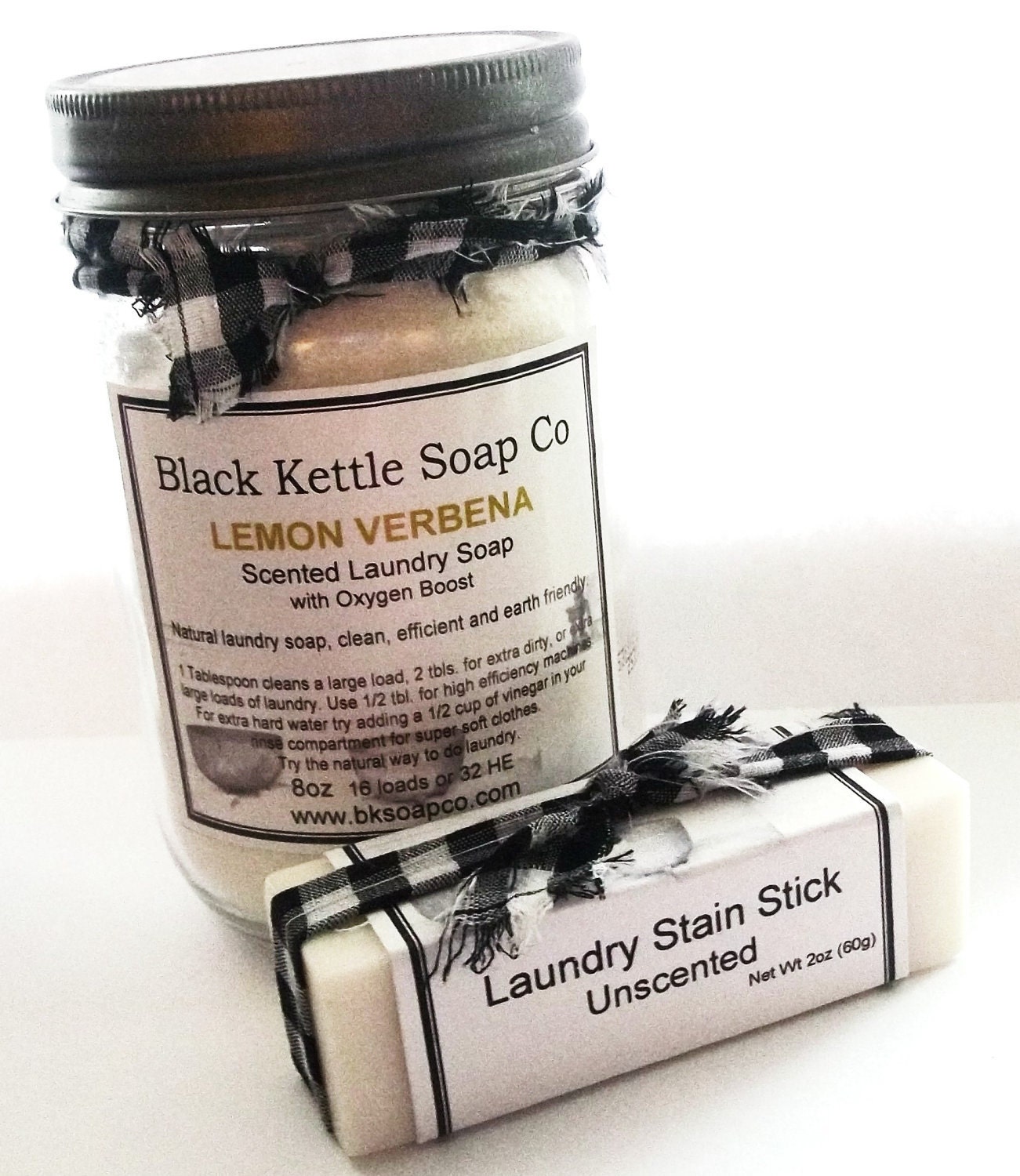 Laundry Soap LEMON VERBENA ... Black Kettle