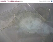 ON SALE Fused Glass Scrap Glass, 3 Pound Mix of Glass, COE 96, Clear Transparent