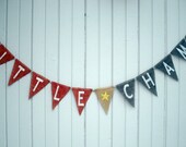 Burlap Banner CHAMP or ALLSTAR / photography prop