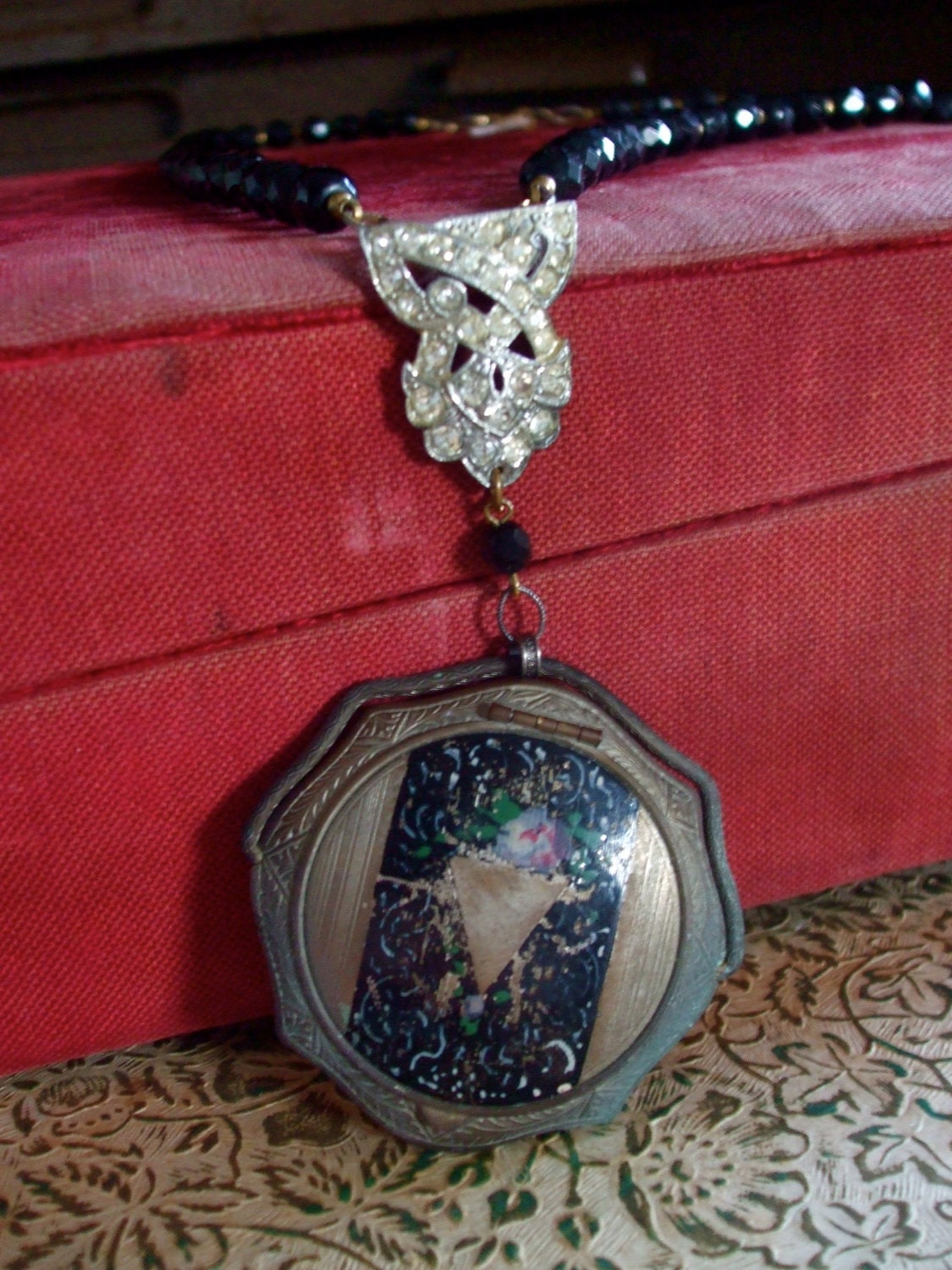 Powder Room No.33 -Vintage Assemblage Necklace