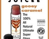 All Natural Juicee Tube Lip Glosses 4 Pack  High Shine Organic Lip Gloss Lightly Tinted